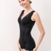 AirSlim® Lace Trim Deep V-Neck Bodysuit - Image 9