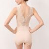 AirSlim® Lace Trim Deep V-Neck Bodysuit - Image 6